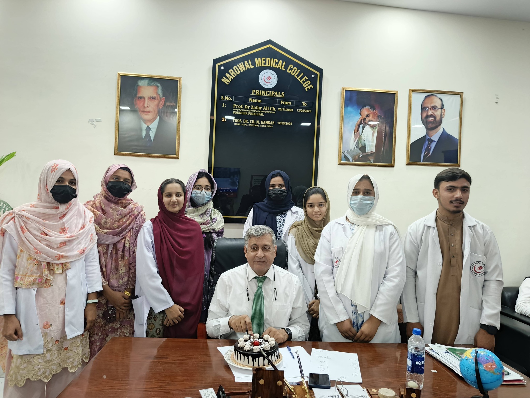 1st Professional MBBS,college Toppers and distinction holders celebrations