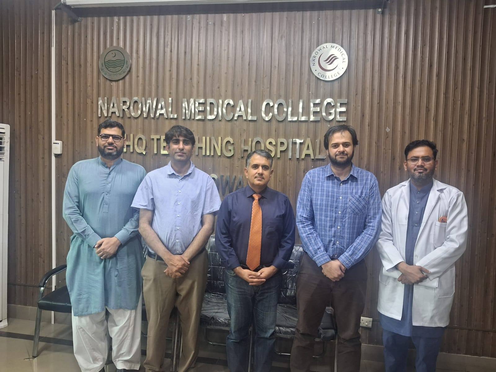 The Department of Paediatrics,Narowal Medical College / DHQ Teaching Hospital Narowal.